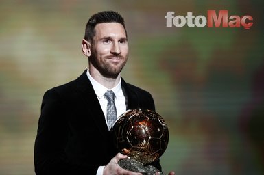 Ballon d’Or ödülünün sahibi Lionel Messi!