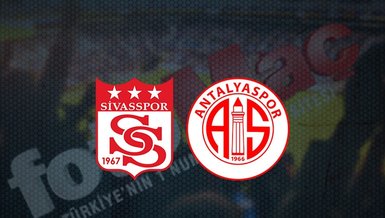 Sivasspor - Antalyaspor maçı ne zaman, saat kaçta ve hangi kanalda canlı yayınlanacak? | Süper Lig