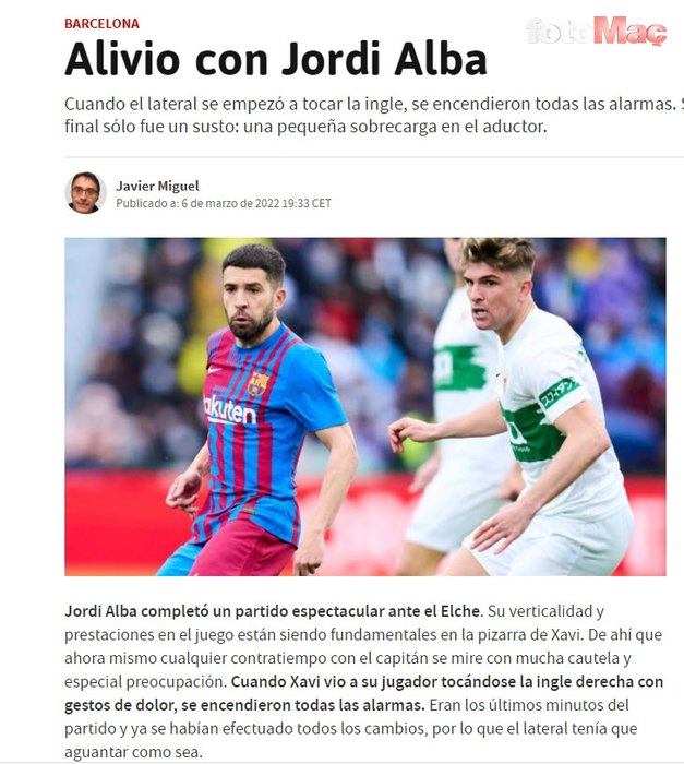 Barcelona'da flaş Jordi Alba gelişmesi! Galatasaray maçında...