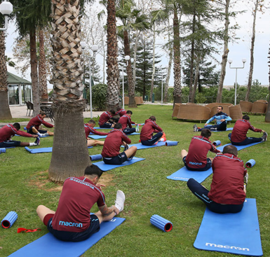 Trabzonspor Fenerbahçe maçı hazırlıklarını sürdürdü