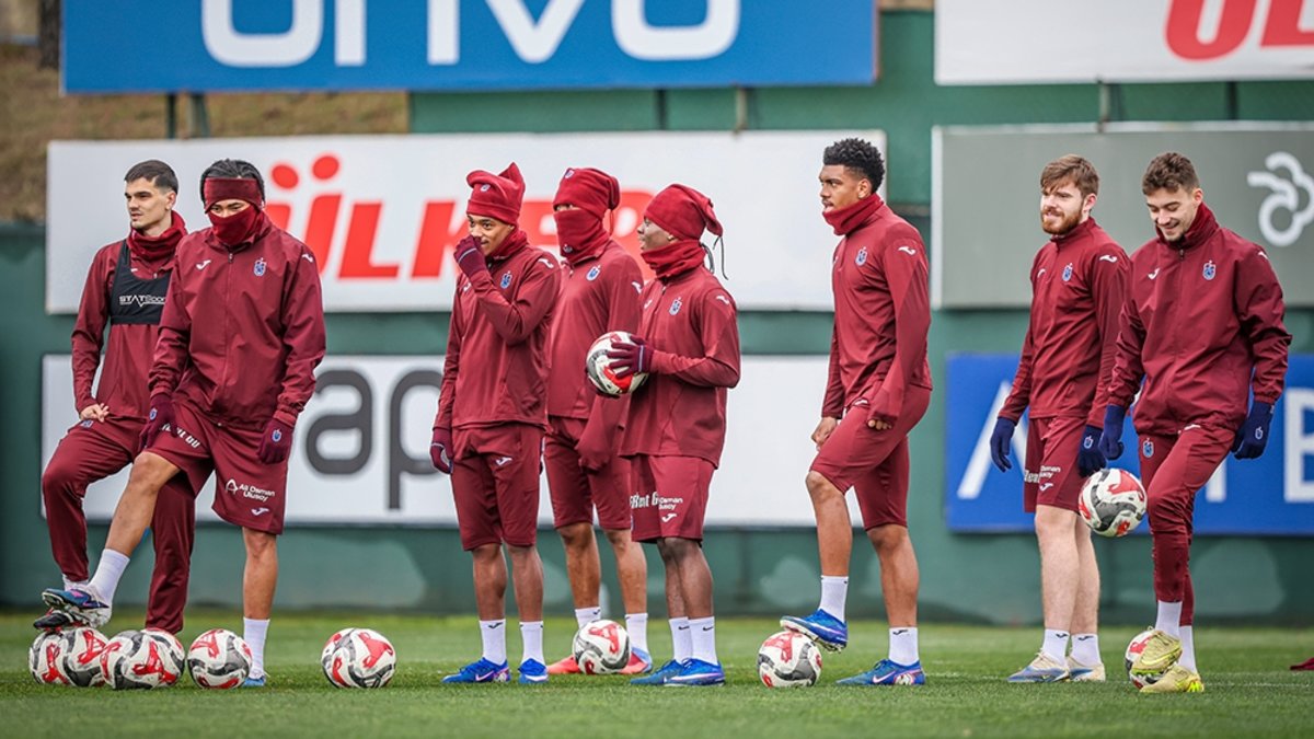 Trabzonspor, Fenerbahçe maçı hazırlıklarını sürdürdü!