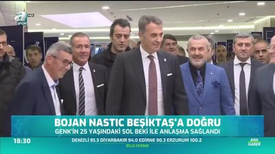>Bojan Nastic Beşiktaş'a doğru