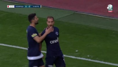 >GOL | Kasımpaşa 1-0 Alanya Kestelspor