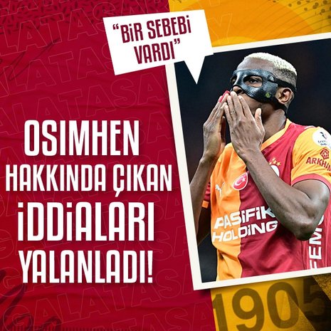 Victor Osimhen: Kimseyle bir problemim yok!