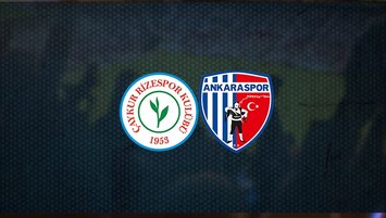 Çaykur Rizespor-Ankaraspor maçı ne zaman, saat kaçta, hangi kanalda?