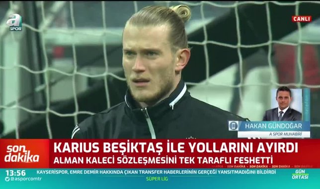 Son dakika: Loris Karius Beşiktaş ile olan sözleşmesini feshetti!