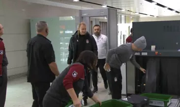 Beşiktaş Sarpsborg maçı için Norveç'e gitti