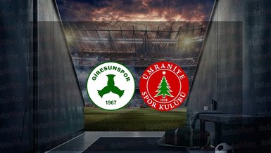 Giresunspor - Ümraniyespor maçı ne zaman, saat kaçta ve hangi kanalda canlı yayınlanacak? | Trendyol 1. Lig