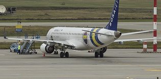 Fenerbahçe plane lands after bird strike
