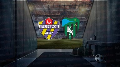 Eyüpspor - Kocaelispor maçı ne zaman, saat kaçta ve hangi kanalda canlı yayınlanacak? | TFF 1. Lig