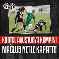 Beşiktaş'tan kötü kapanış!