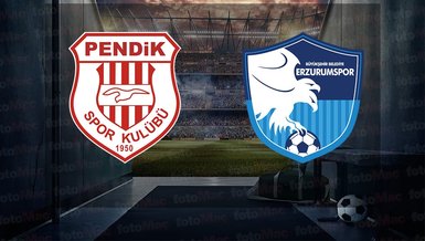 Pendikspor - Erzurumspor maçı ne zaman? Saat kaçta, hangi kanalda canlı yayınlanacak? | Trendyol 1. Lig