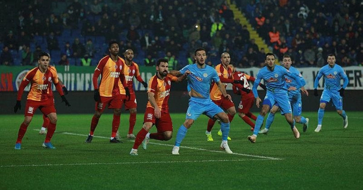 Rizespor 1 1 Galatasaray Mac Sonucu Ziraat Turkiye Kupasi
