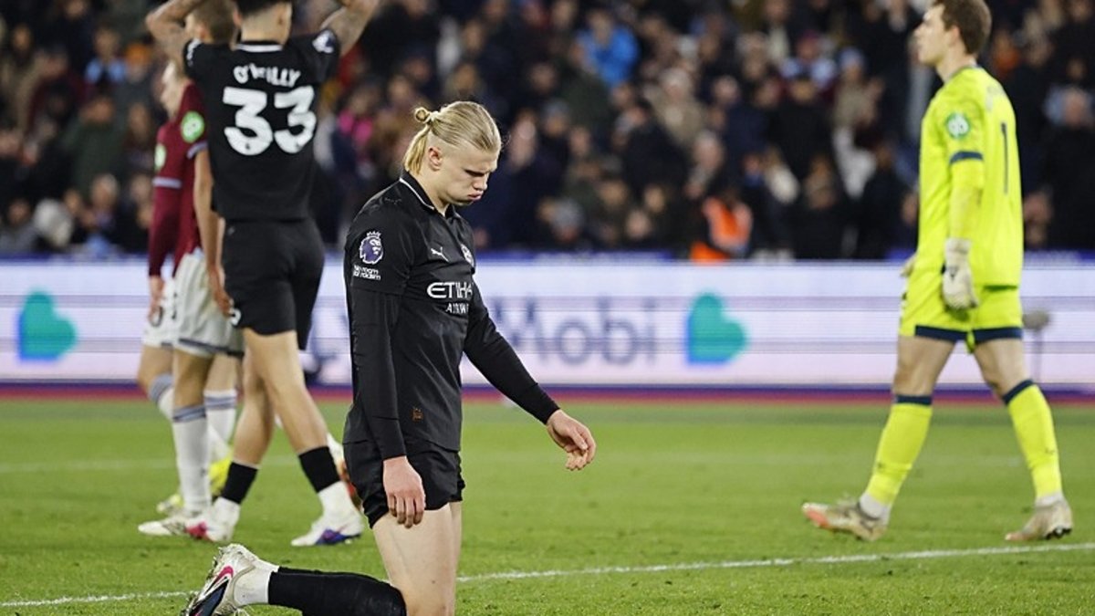 Manchester City, deplasmanda West Ham United ile berabere kaldı!