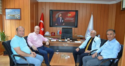 İAAF Koordinatörü Ayaz, Müdür Arıcıoğlu’nu ziyaret etti