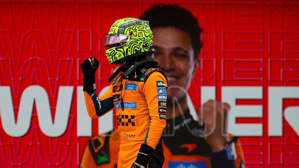 Miami Grand Prix'sindeki sprint yarışını Norris kazandı!
