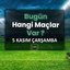 Bugünün maçları listesi 5 Kasım