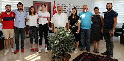 Başkan Uysal’a sporcu teşekkürü