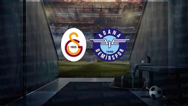 GALATASARAY - ADANA DEMİRSPOR MAÇI İZLE | Galatasaray - Adana Demirspor maçı saat kaçta, hangi kanalda canlı yayınlanacak?