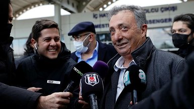 Beşiktaş Başkanı Ahmet Nur Çebi kamp öncesi konuştu! "Onları izlemek için geldim" (BJK spor haberi)