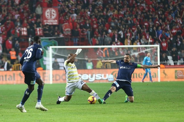 Antalyaspor - Fenerbahçe maçından kareler