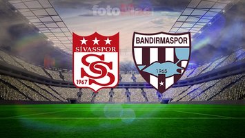 Özbelsan Sivasspor-Bandırmaspor maçı detayları!
