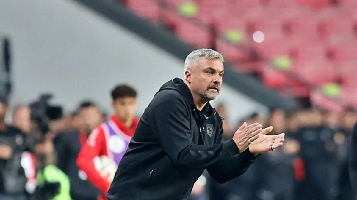 Samsunspor'da Thomas Reis: F.Bahçe'den daha iyi yaptığımız şey...