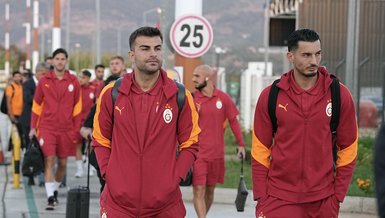 Galatasaray kafilesi Alanya'da