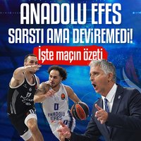 A. Efes sarstı ama deviremedi!
