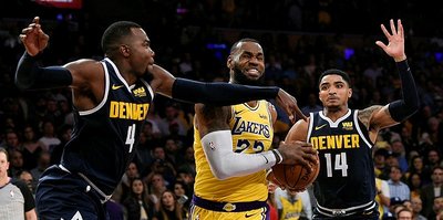 Lakers, LeBron'la kazandı