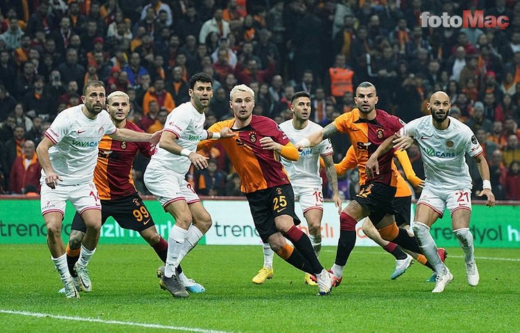 Galatasaray liderliği istiyor! İşte Okan Buruk'un Antalyaspor 11'i