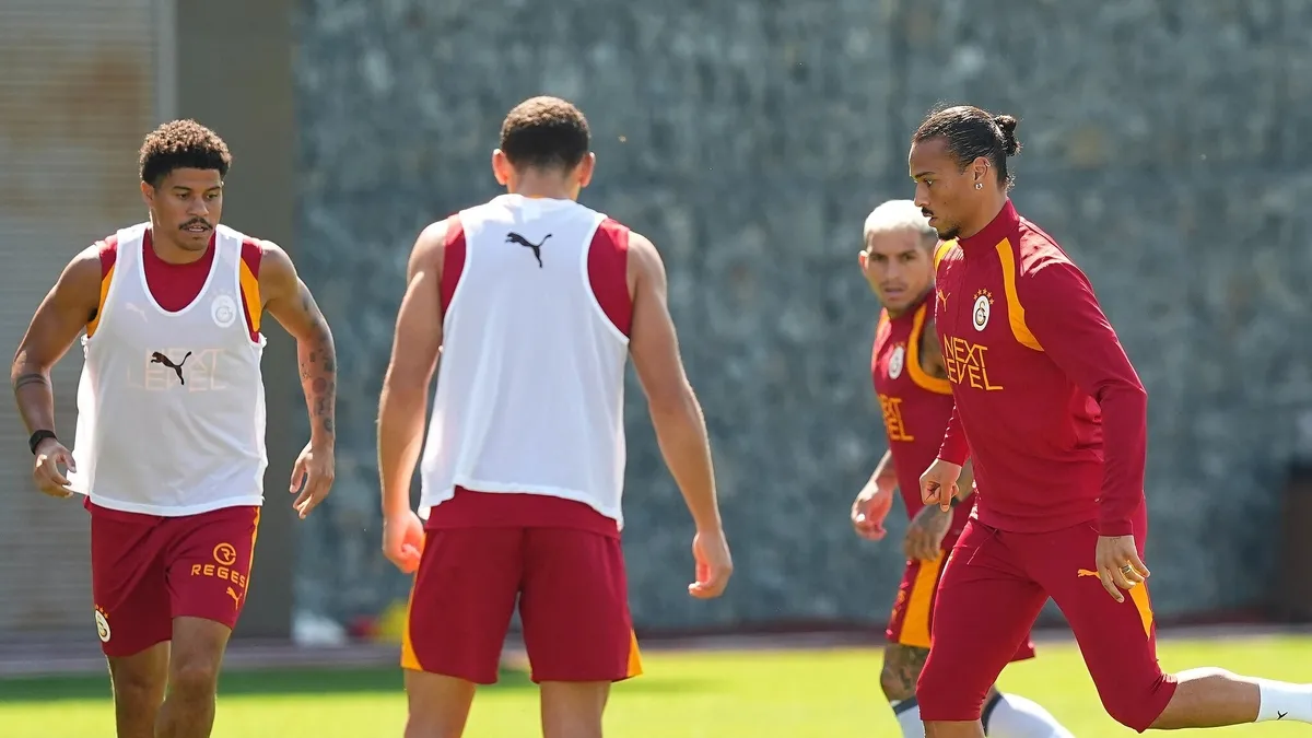 Galatasaray'da, Başakşehir maçı hazırlıkları sürüy…