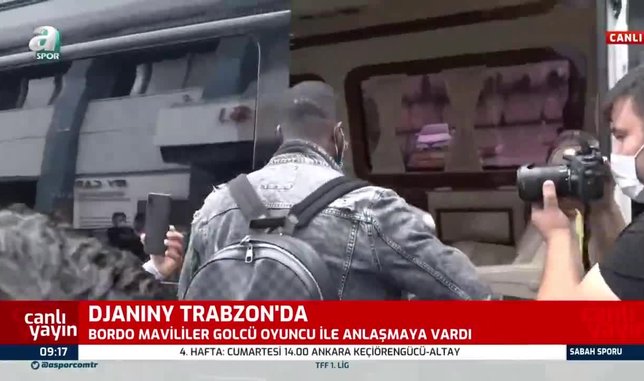 Yeni transfer Djaniny Semedo Trabzon'da