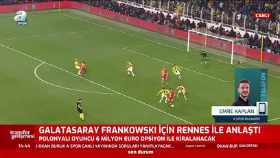 >Frankowski Galatasaray'dan ayrılıyor
