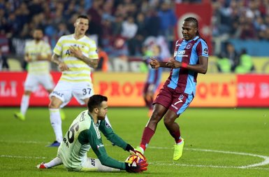 Trabzonspor Fenerbahçe maçından kareler