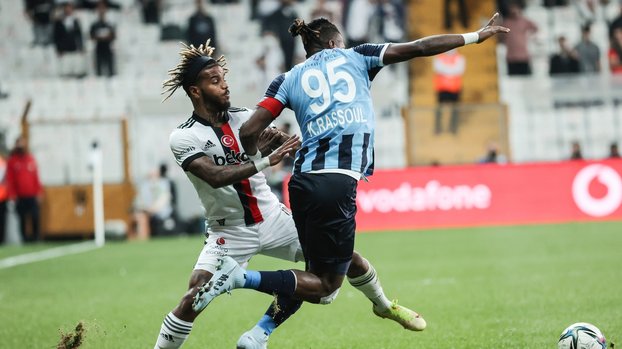 Beşiktaş - Adana Demirspor maçı sonrası kırmızı kart çıktı! Valentin Rosier...