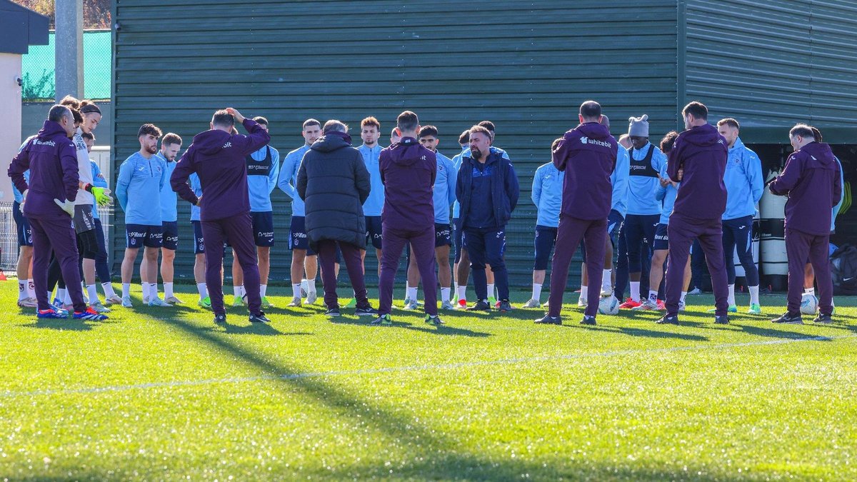 Trabzonspor'da Kasımpaşa maçı hazırlıkları