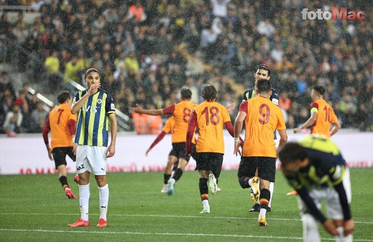 Fenerbahçe - Galatasaray derbisinde o görüntüler dikkat çekti! Arda Turan ve Arda Güler...