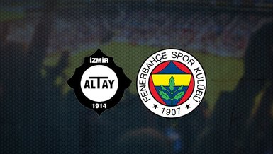 Altay - Fenerbahçe maçı ne zaman? Saat kaçta? Hangi kanalda? Muhtemel 11 ve eksikler... | FB haberleri