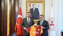 Özbek’ten Bakan Çiftçi’ye ziyaret