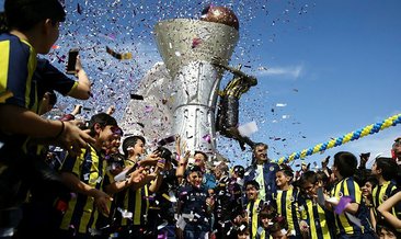 Fenerbahçe’nin Euroleague kupasının anıtı açıldı