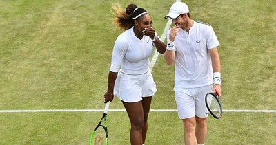 Serena Williams ile Andy Murray veda etti!