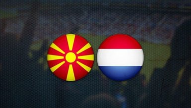 Kuzey Makedonya-Hollanda maçı CANLI