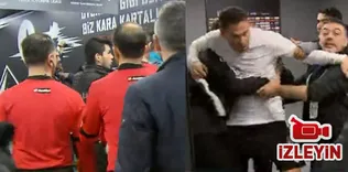 Koridorlarda ortalık fena karıştı