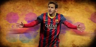 Messi'ye haftalık 800 bin pound