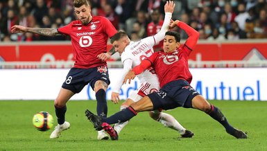 Lille Brest 1-1 (MAÇ SONUCU - ÖZET) Burak Yılmaz, Zeki Çelik ve Yusuf Yazıcı...