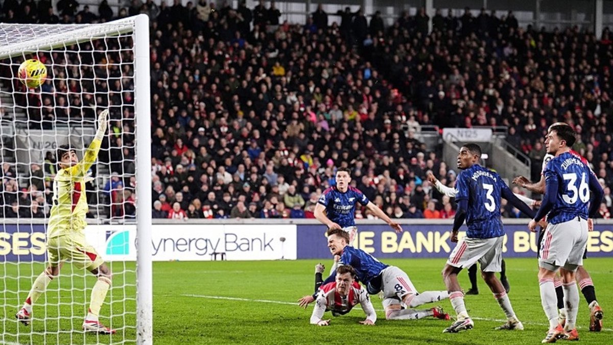 Arsenal Brentford deplasmanında 2 puan bıraktı: İşte maçın özeti