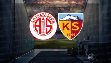 Antalyaspor - Kayserispor | CANLI