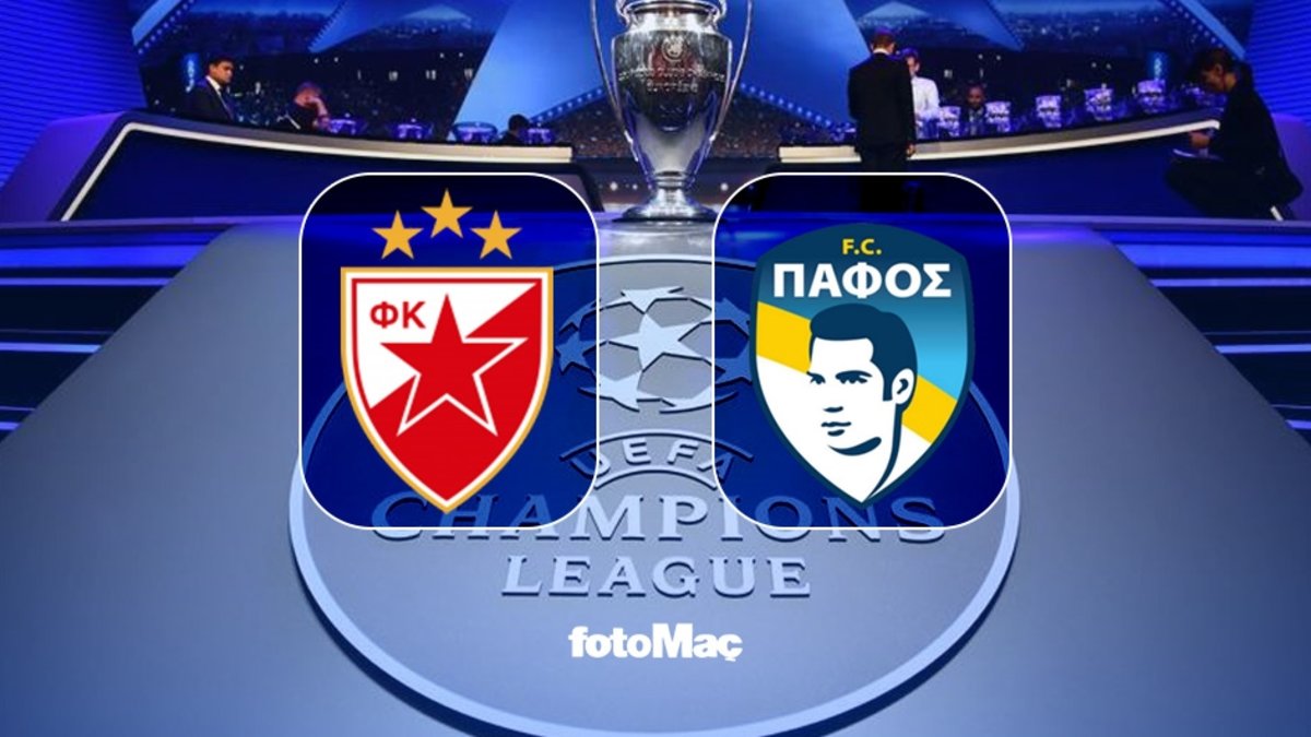 Kızılyıldız-Pafos FC MAÇI CANLI İZLE | Kızılyıldız-Pafos FC maçı ne zaman, saat kaçta ve hangi kanalda? (UEFA Şampiyonlar Ligi) Kızılyıldız-Pafos FC MAÇI CANLI İZLE | Kızılyıldız-Pafos FC maçı ne zaman, saat kaçta ve hangi kanalda? (UEFA Şampiyonlar Ligi)