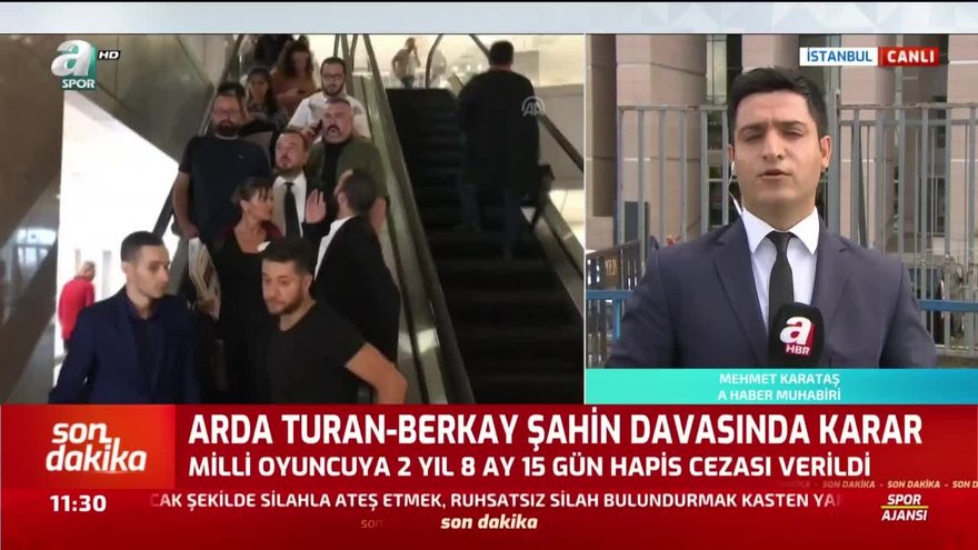 Arda Turan ve Berkay'ın davasında karar belli oldu
